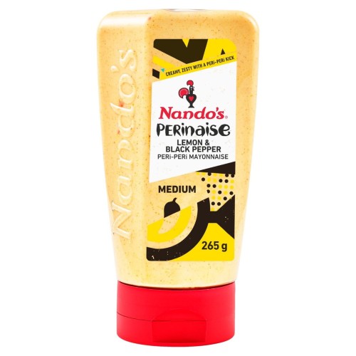 Przejdź do produktu Nando's PERinaise Lemon & Black Pepper Mayonnaise 265g