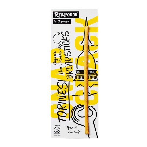 Przejdź do produktu Organico RealFoods Grissini Torinesi Breadsticks 120g