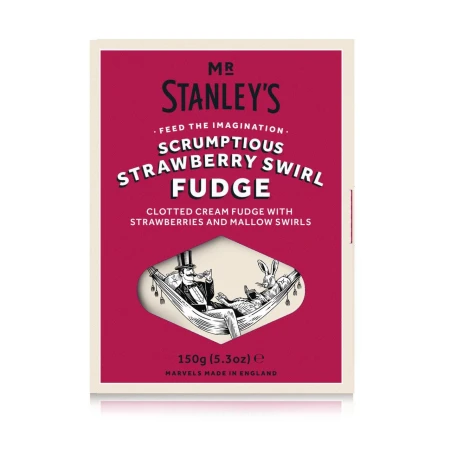 Mr Stanley's Strawberries &amp; Cream Fudge 150g 2.jpg