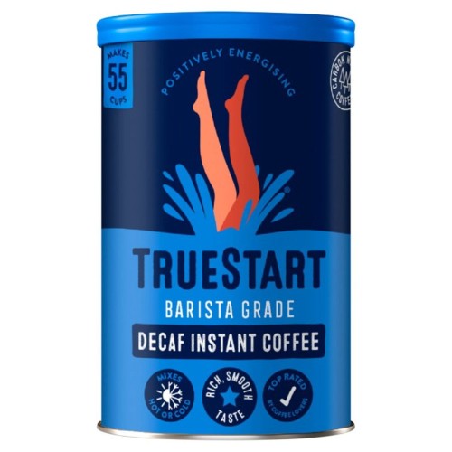 Przejdź do produktu TrueStart DECAF Barista Grade Hot or Cold Mix Instant Coffee 100g