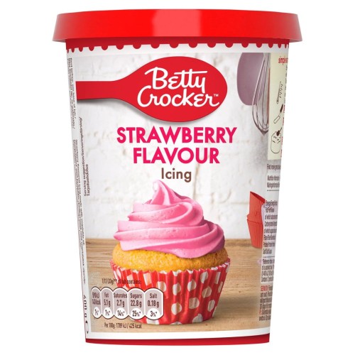 Przejdź do produktu Betty Crocker Strawberry Flavour Icing 400g