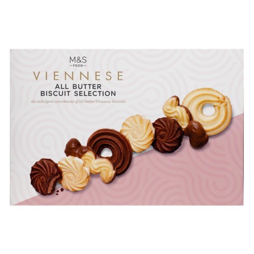 Przejdź do produktu Marks & Spencer All Butter Viennese Biscuit Selection 450g