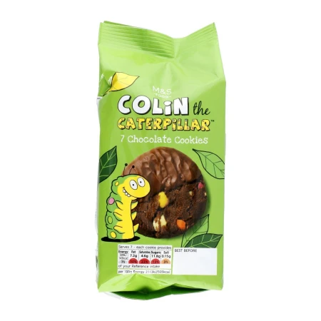 M&amp;S 7 Colin the Caterpillar Chocolate Cookies 200g.jpg