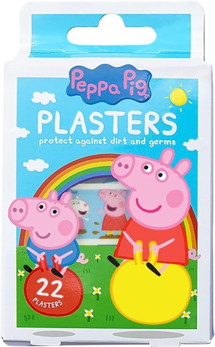 Przejdź do produktu Peppa Pig Latex Free, Hypoallergenic & Washproof Plasters 22 per pack