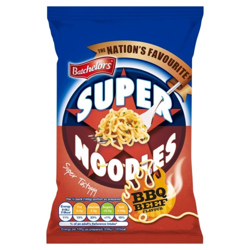 Przejdź do produktu Batchelors Super Noodles Barbecue Beef 90g