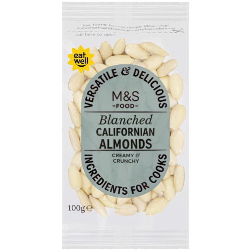 Przejdź do produktu Marks & Spencer Blanched Californian Almonds 100g