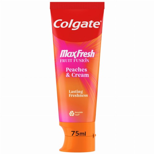 Przejdź do produktu Colgate Max Fresh Fruit Fusion Peaches & Cream Flavoured Toothpaste 75ml