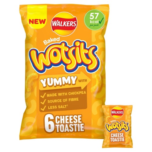 Przejdź do produktu Walkers Baked Wotsits Cheese Toastie 6 x 12g