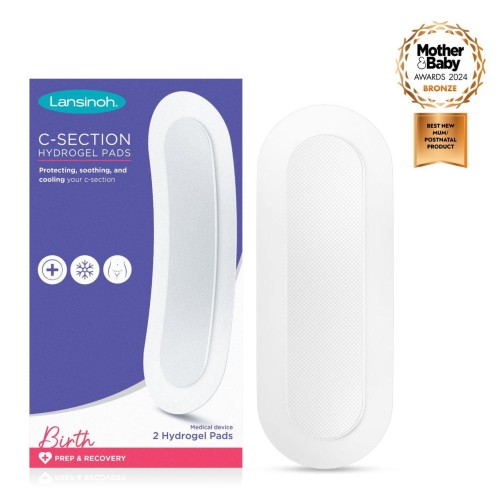 Przejdź do produktu Lansinoh C-Section Hydrogel Pads Protecting, Soothing & Cooling 2 per pack