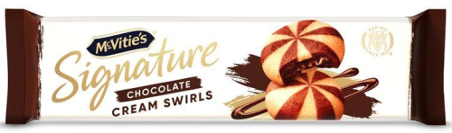 Przejdź do produktu McVitie's Signature Chocolate Cream Swirls Biscuits 142g