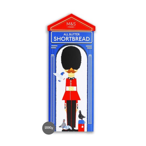 Przejdź do produktu Marks & Spencer All Butter Shortbread Royal Guard Tin 180g