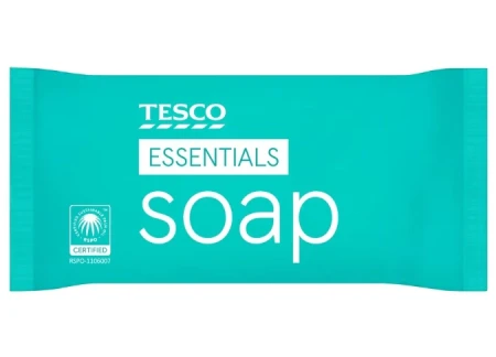 Tesco Essentials Soap 125g.webp