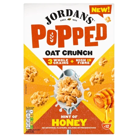 Jordans Popped Oat Crunch Hint of Honey Breakfast Cereal 425g.jpg