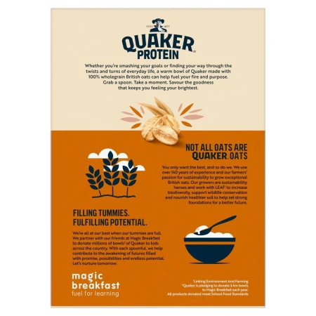Quaker Oat So Simple Protein Peanut Butter Porridge Sachets Cereal 8 x 1 per pack 2.jpg