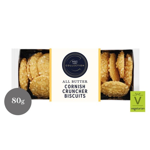 Przejdź do produktu Marks & Spencer Collection All Butter Cornish Cruncher Biscuits 80g