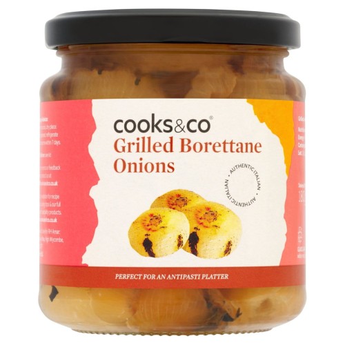 Przejdź do produktu Cooks & Co Grilled Borettane Onions 280g