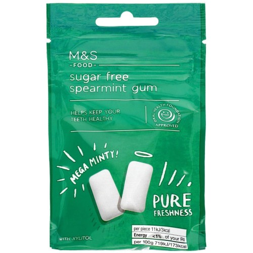Przejdź do produktu Marks & Spencer Sugar Free Spearmint Gum 27g