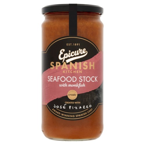 Przejdź do produktu Epicure Spanish Kitchen Seafood Stock with Monkfish 680ml
