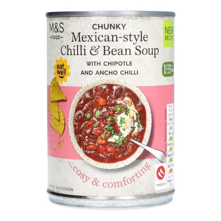 M&amp;S Chunky Vegetable &amp; 3 Bean Soup 400g.jpg