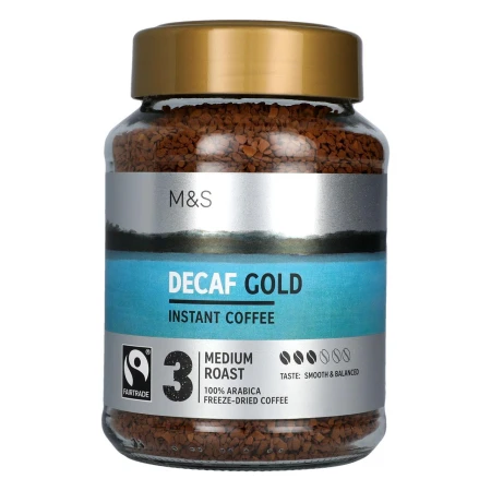 Marks &amp; Spencer Fairtrade Gold DECAF Instant Coffee 200g.jpg