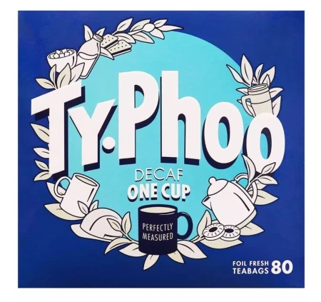 Typhoo One Cup Decaf 80 Foil Fresh Tea Bags.jpg