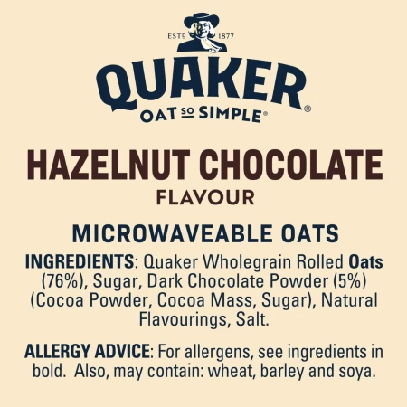 Quaker Oat So Simple Hazelnut Chocolate Porridge Cereal Sachets 10 per pack 3.jpg