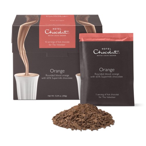 Przejdź do produktu Hotel Chocolat Orange Supermilk Hot Chocolate Sachets x 10 