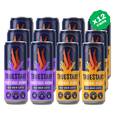 Przejdź do produktu TRUESTART Mixed Pack Cold Brew 100% Colombian Arabica Coffee 12 x 250ml