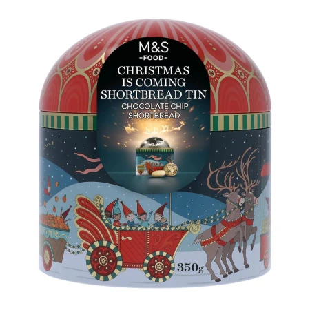 M&amp;S Christmas is Coming Shortbread Projector Tin 350g.jpg