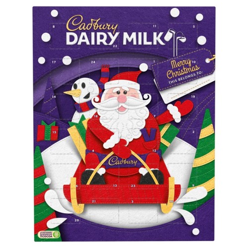 Go to product Cadbury Dairy Milk Chocolate Advent Calendar 90g