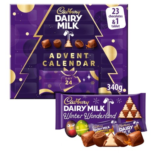 Go to product Cadbury Dairy Milk Chocolate Advent Calendar 340g