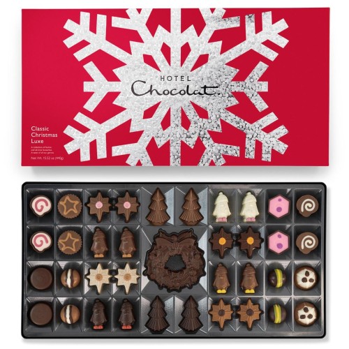 Go to product Hotel Chocolat - The Classic Christmas Luxe Chocolates 440g