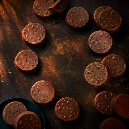 Waitrose No.1 Starry Night Hot Chocolate Coins 98g 4.jpg