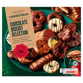 Go to product Waitrose Christmas Chocolate Biscuit Selection 400g