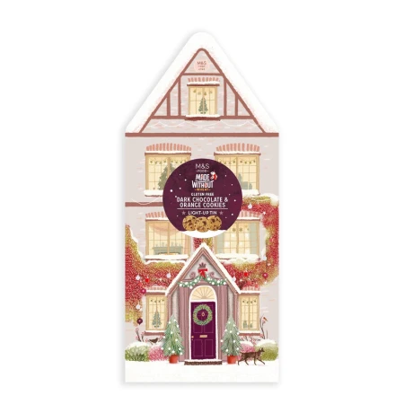 M&amp;S Made Without Dark Chocolate &amp; Orange Cookie House Tin 180g.jpg