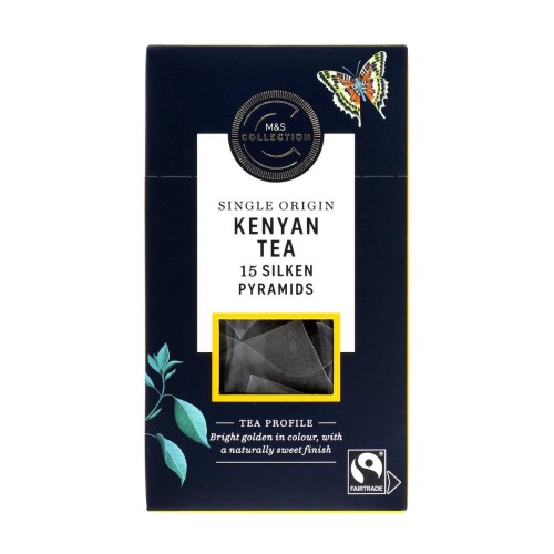 Przejdź do produktu Marks & Spencer Collection Single Origin Kenyan Tea 15 Silken Pyramids