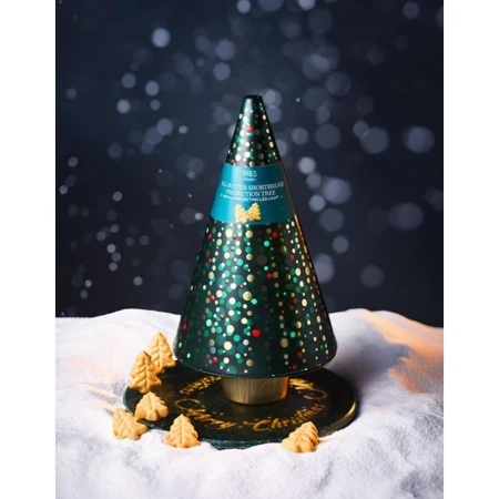 Marks &amp; Spencer All Butter Shortbread LED Projection Tree 230g 2.jpg