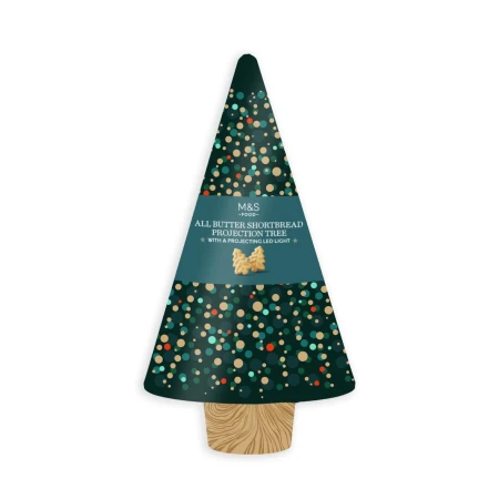 Marks &amp; Spencer All Butter Shortbread LED Projection Tree 230g.jpg