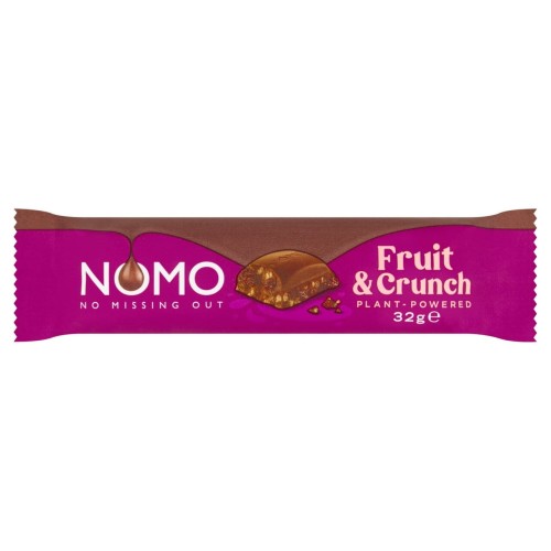 Przejdź do produktu NOMO Fruit Crunch Countline Chocolate Bar 32g