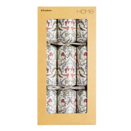 Sainsbury's Pack of 6 Robin Foliage Dinner Crackers.jpg