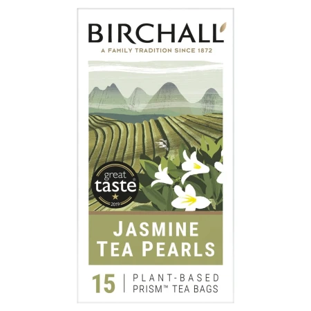 Birchall Jasmine Tea Pearls - 15 Prism Tea Bags.jpg