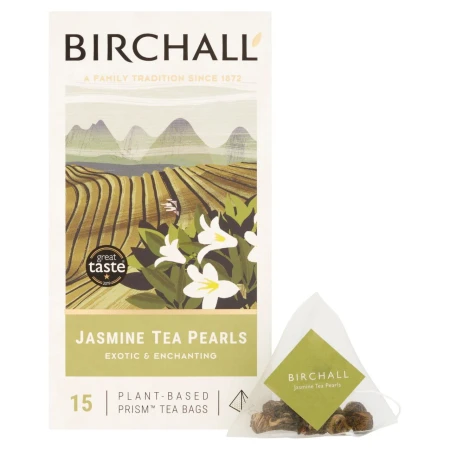 Birchall Jasmine Tea Pearls - 15 Prism Tea Bags 2.jpg