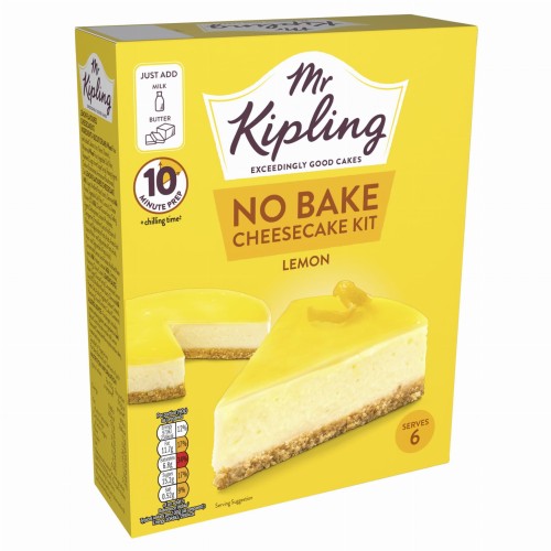 Przejdź do produktu Mr Kipling No Bake Lemon Cheesecake Kit 230g