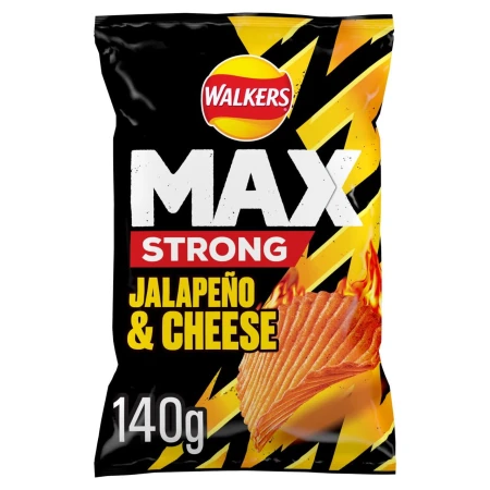 Walkers Max Strong Jalapeno &amp; Cheese Sharing Bag Crisps 140g.jpg