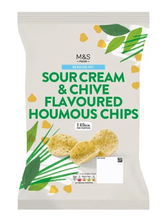 M&amp;S Sour Cream &amp; Chive Houmous Chips 110g.jpg