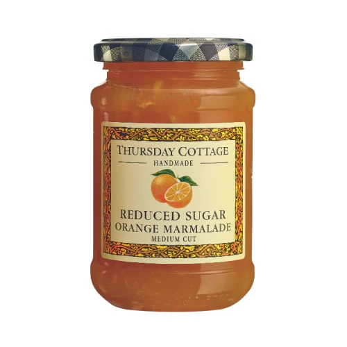Przejdź do produktu Thursday Cottage Reduced Sugar Orange Marmalade Medium Cut 315g