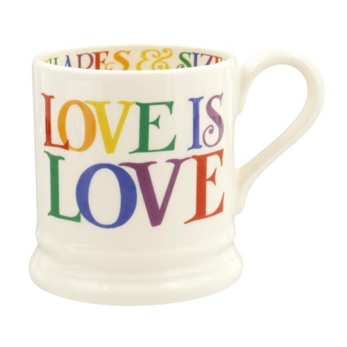 Przejdź do produktu Emma Bridgewater Rainbow Toast ‘Love Is Love’ Mug 284ml