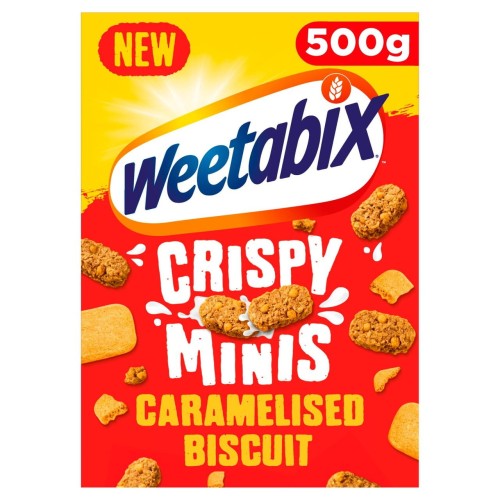Przejdź do produktu Weetabix Crispy Minis Caramelised Biscuit 500g