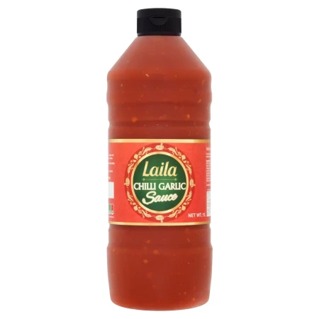 Laila Chilli & Garlic Sauce 1L.webp