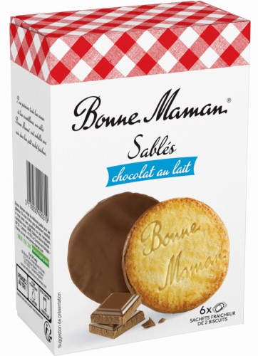 Przejdź do produktu Bonne Maman Biscuits Coated with Milk Chocolate 160g